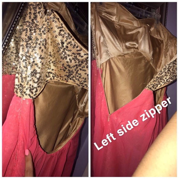 CORAL DEB COLLECTION DRESS - Picture 6 of 8